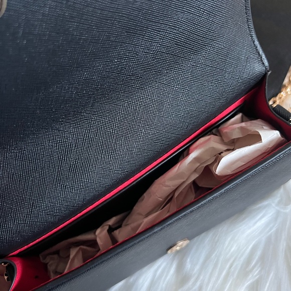 NEW Marilyn Monroe Women’s Black & Gold Cross Body Purse ✨ - Picture 8 of 12